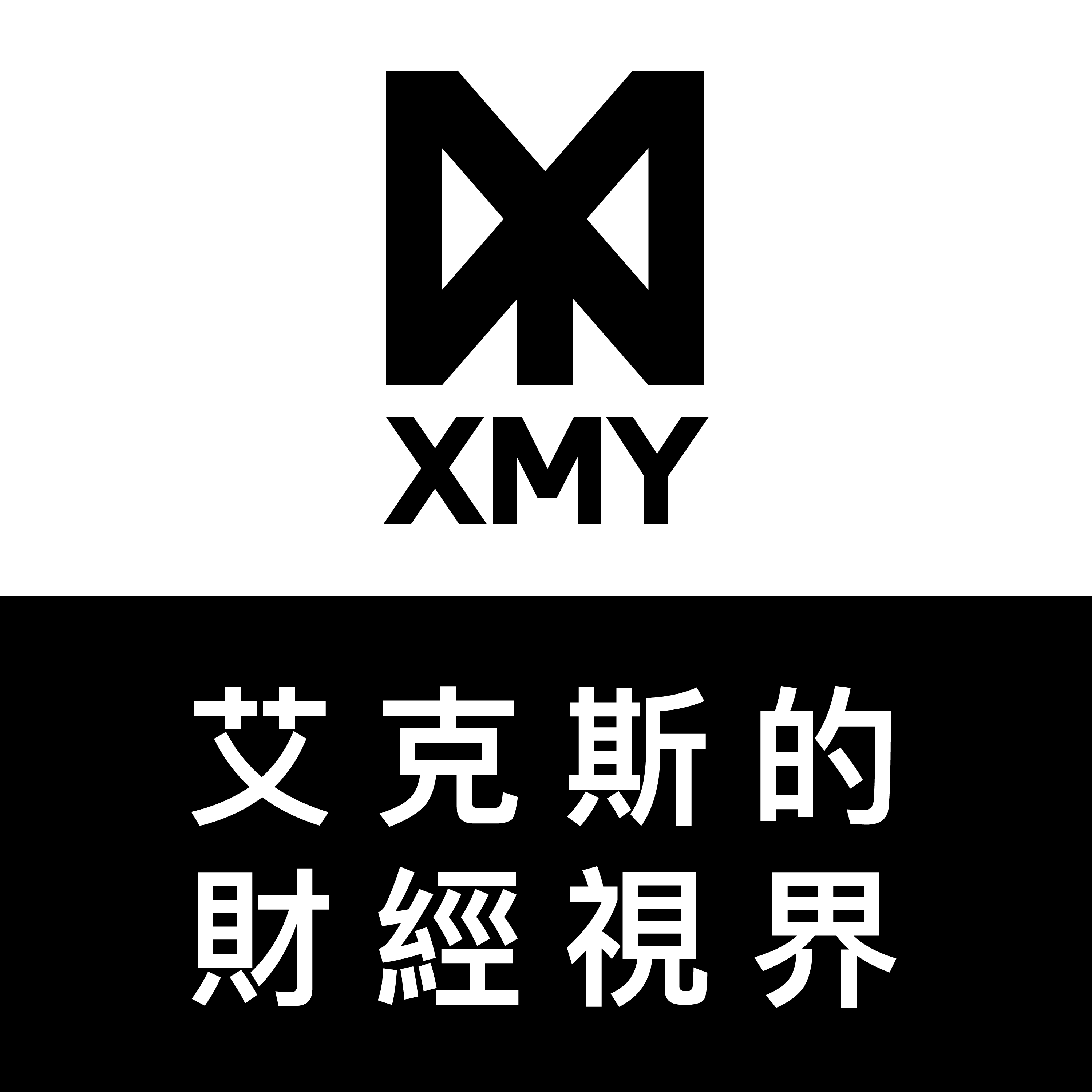 XMY 艾克斯的財經視界 Logo